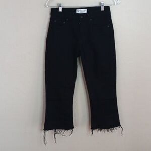 Derek Lam 10 Crosby Gia Cropped Flare Jeans Size 24